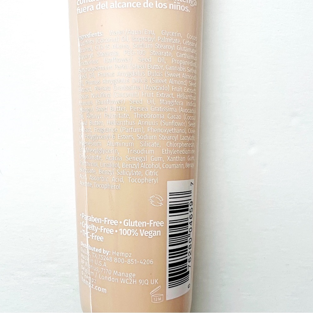 HEMPZ Koa & Sweet Almond Hydrating Herbal Hand Creme 4 oz - Picture 8 of 8
